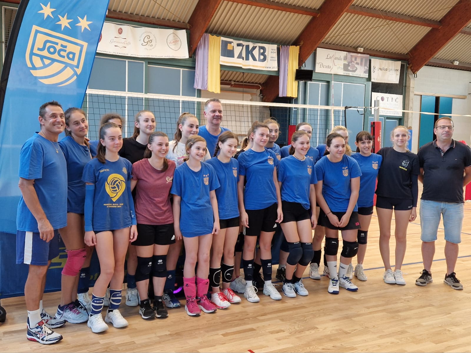 Copertina per Coach Stefano Micoli sprona le ragazze a Savogna, «bisogna investire sui giovani»
