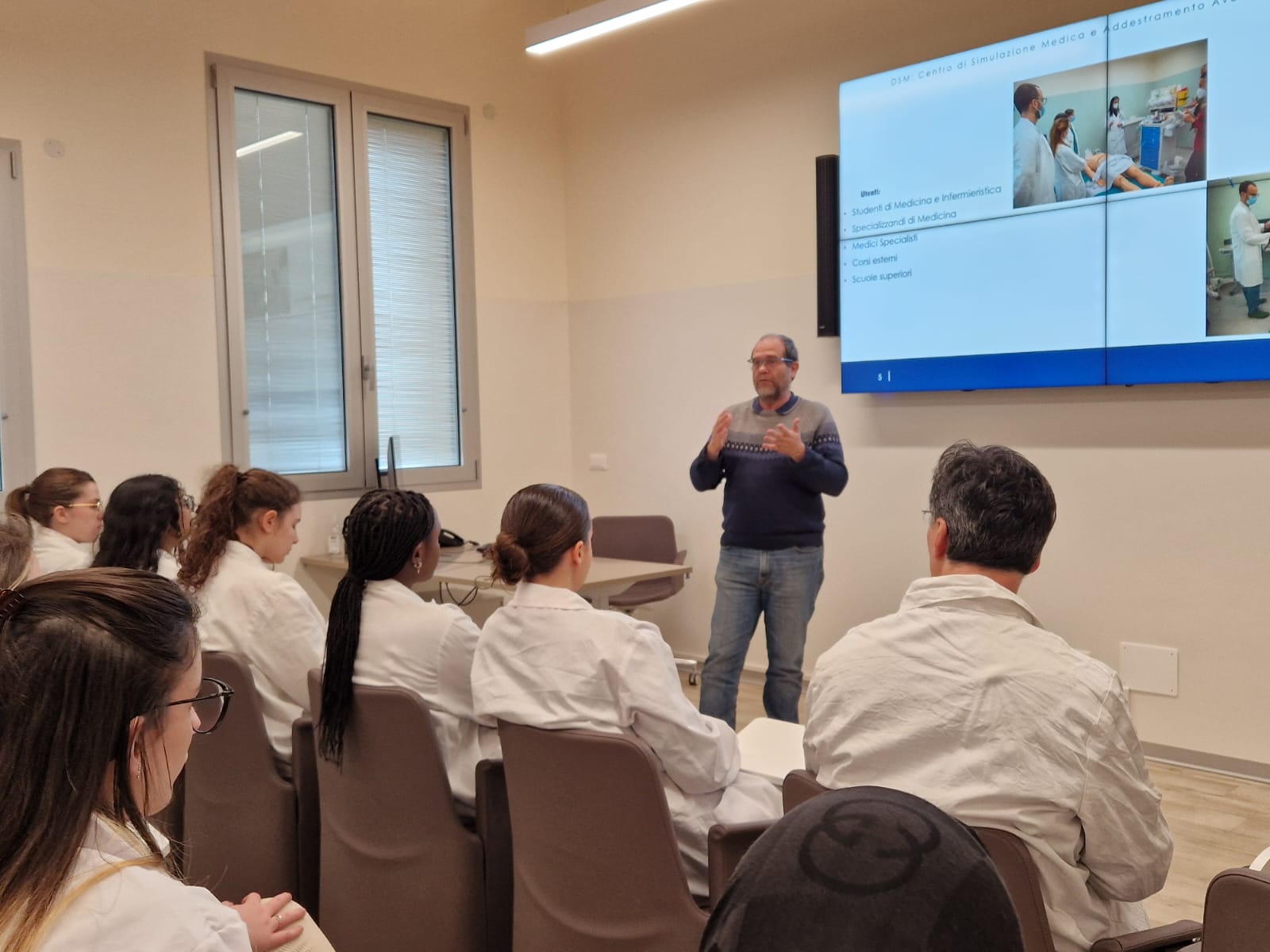 Immagine per L'evoluzione della medicina sul corpo di Jernigan, test con studenti di Gorizia