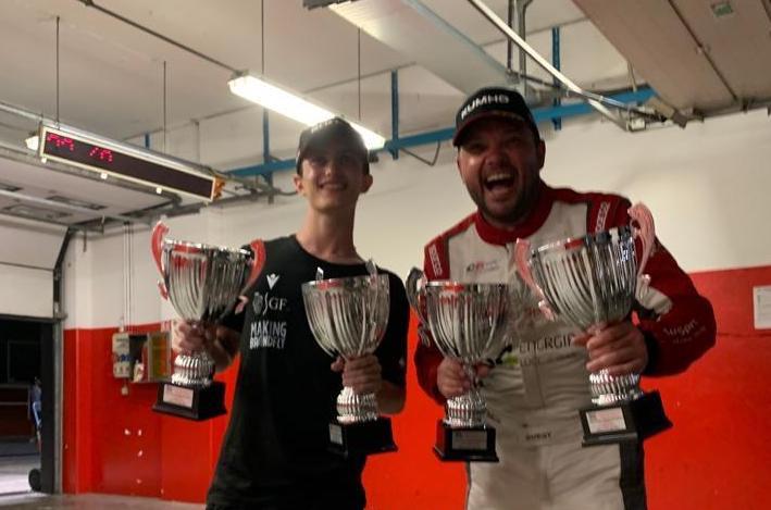 Immagine per Bergamasco campione con la sua Audi, il pilota di Turriaco vince a Misano