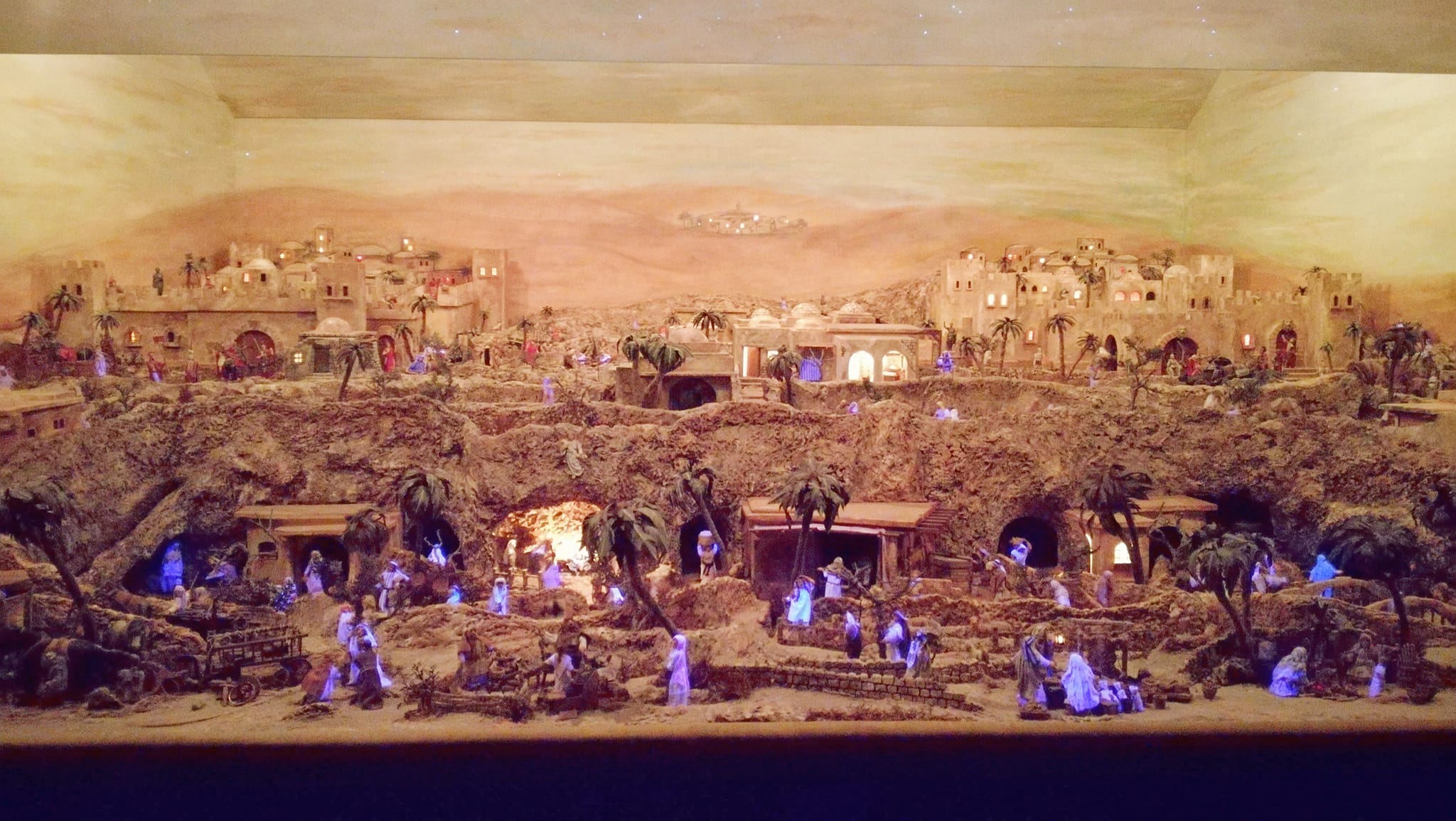 Copertina per Il presepe a Selz con circa 500 personaggi, animati da un unico motore