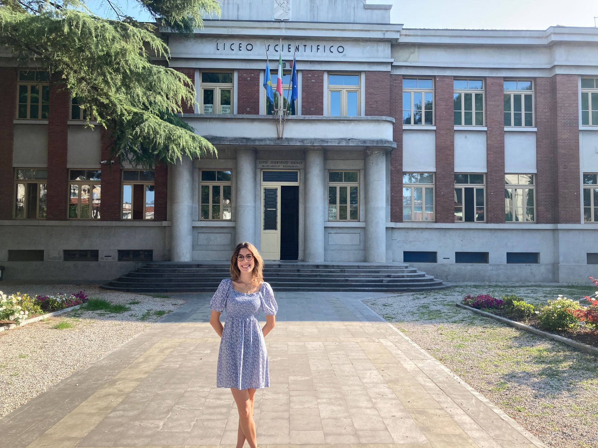 Copertina per Emma alla fine del liceo a Monfalcone, «ho dato il cento per cento di me»