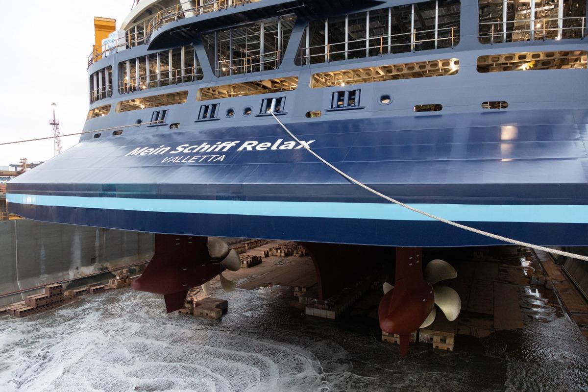Copertina per Ecco la Mein Schiff Relax, nuova nave da crociera di Fincantieri a Monfalcone