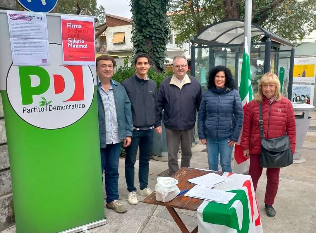 Copertina per Ronchi, il Pd raccoglie 124 firme a favore del salario minimo garantito