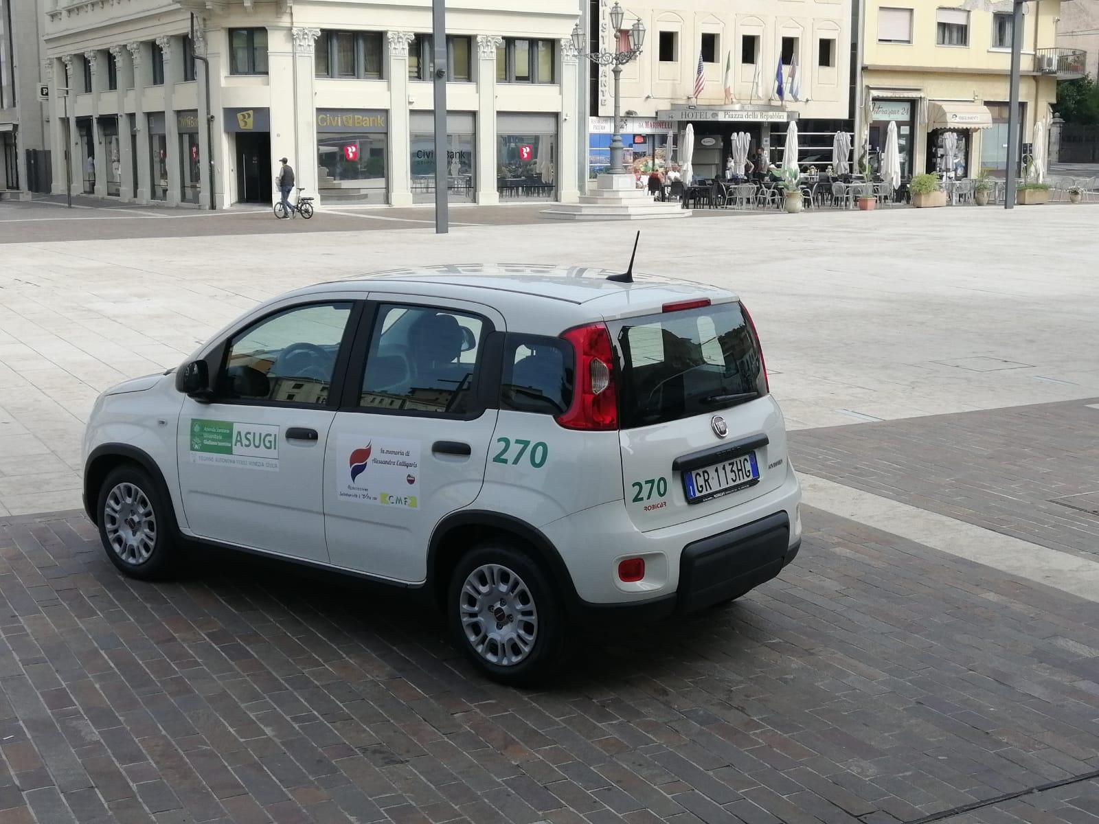 Immagine per Aiuto a domicilio con le Cure palliative, un'auto in ricordo di Alessandra a Monfalcone