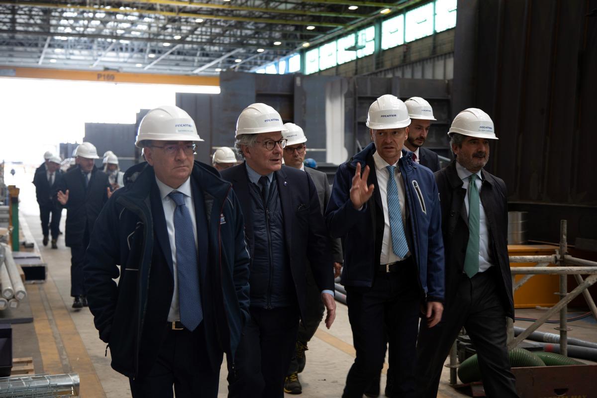 Immagine per A Monfalcone il commissario europeo Breton, la tappa dentro Fincantieri