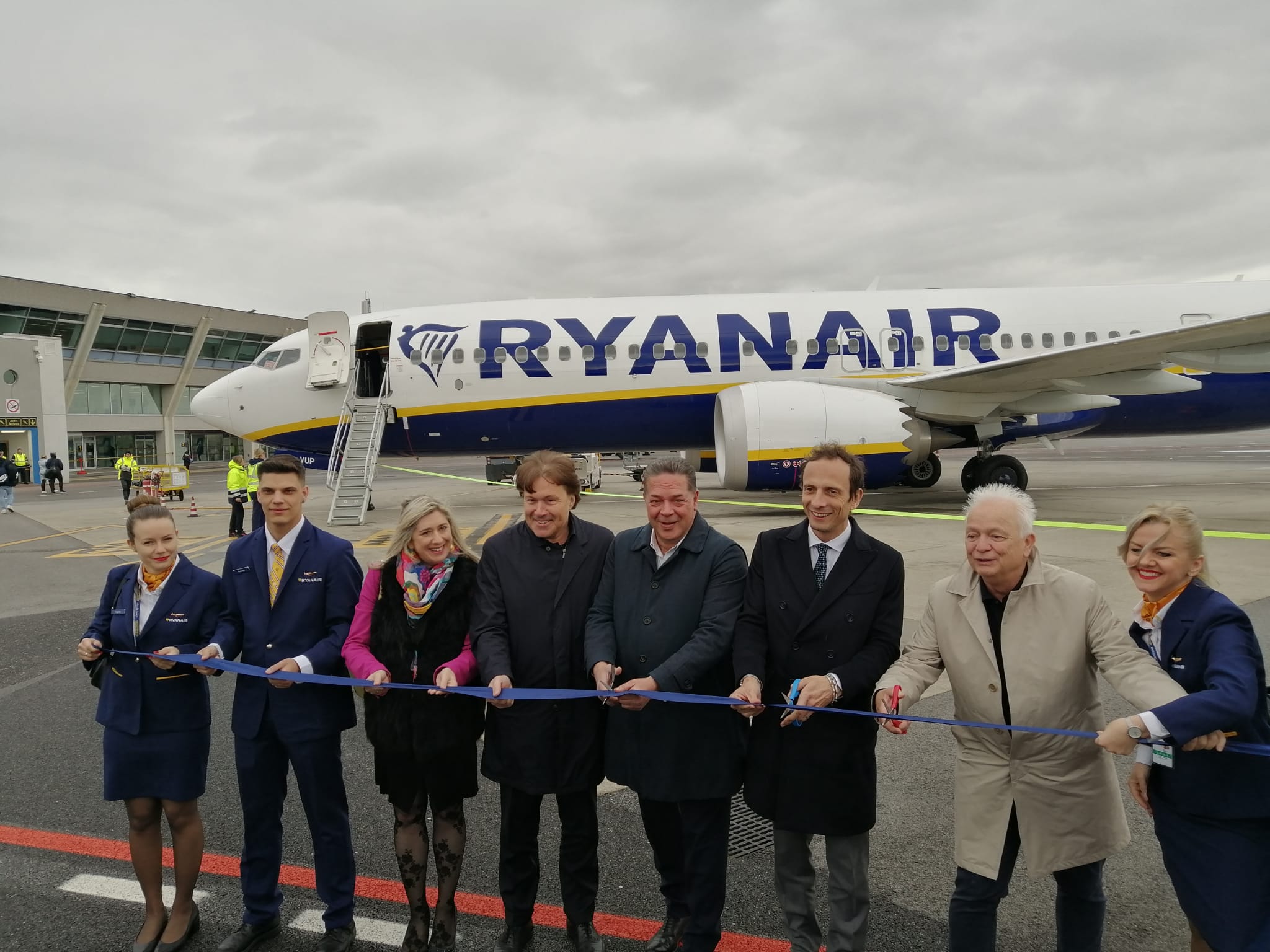 Immagine per I sette nuovi voli Ryanair dall'aeroporto di Ronchi, «superare il milione di viaggiatori»