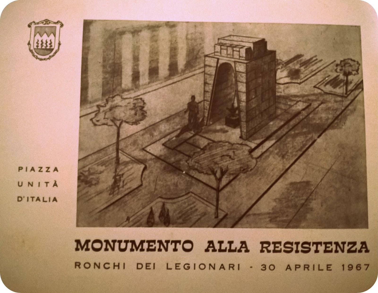 Immagine per Toccare il piede nudo del Partigiano: quel rito al monumento per la Resistenza a Ronchi