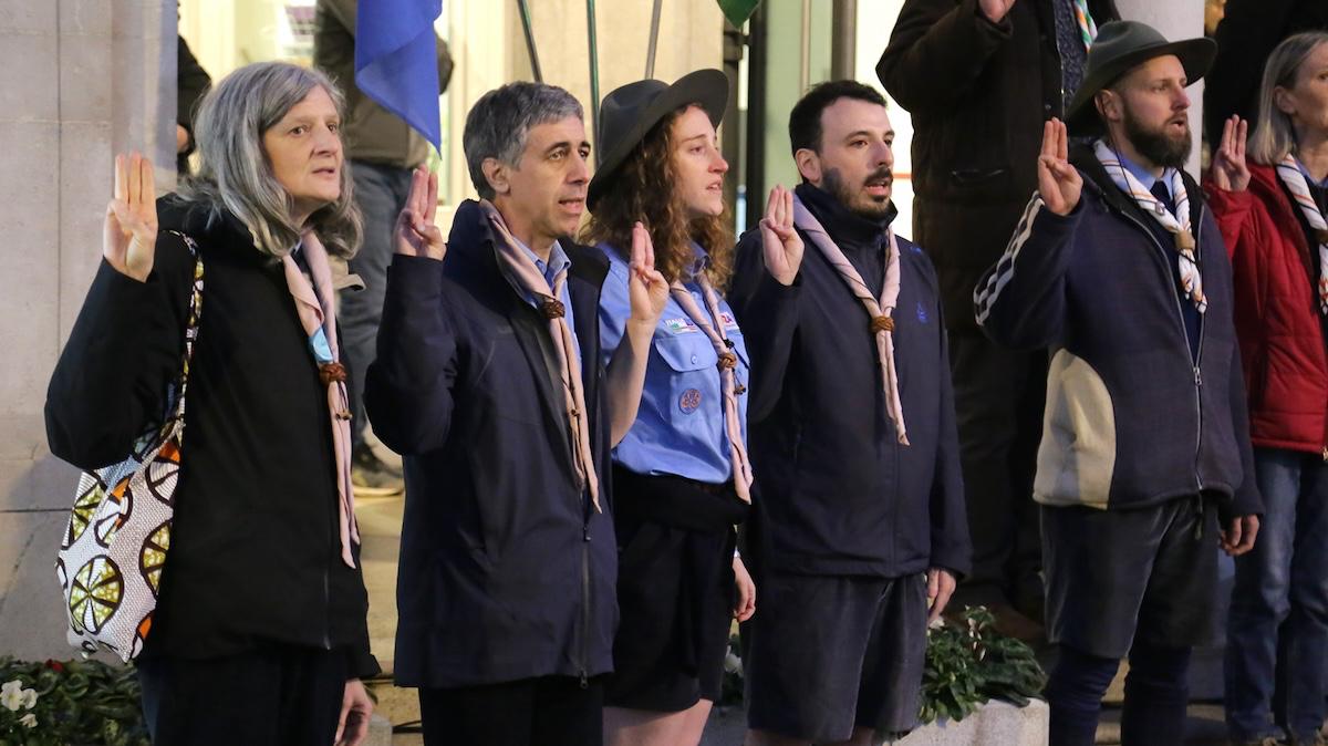 Copertina per L'orgoglio scout riempie la piazza di Monfalcone, «siamo una grande famiglia»