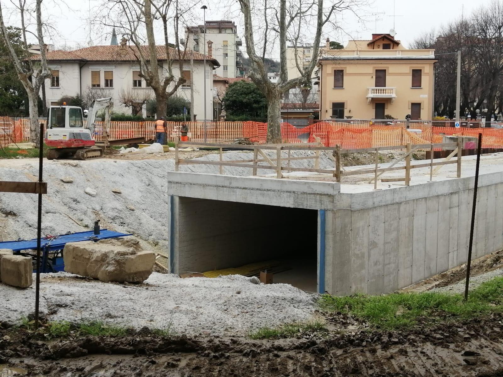 Copertina per Ecco il sottopassaggio della nuova rotonda, strade chiuse e deviazioni a Monfalcone