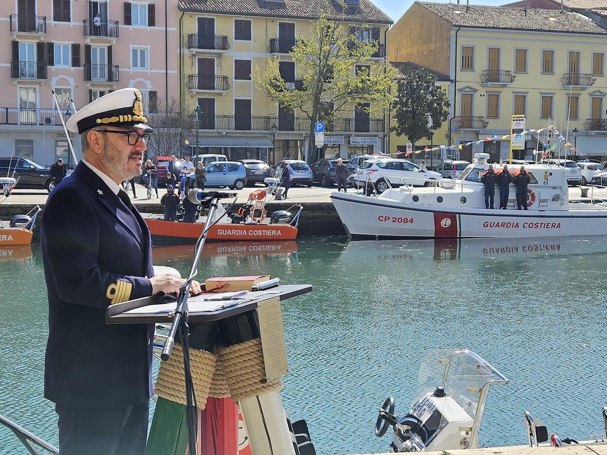 Arriva il nuovo battello della Guardia costiera, più sicurezza nelle acque di Grado