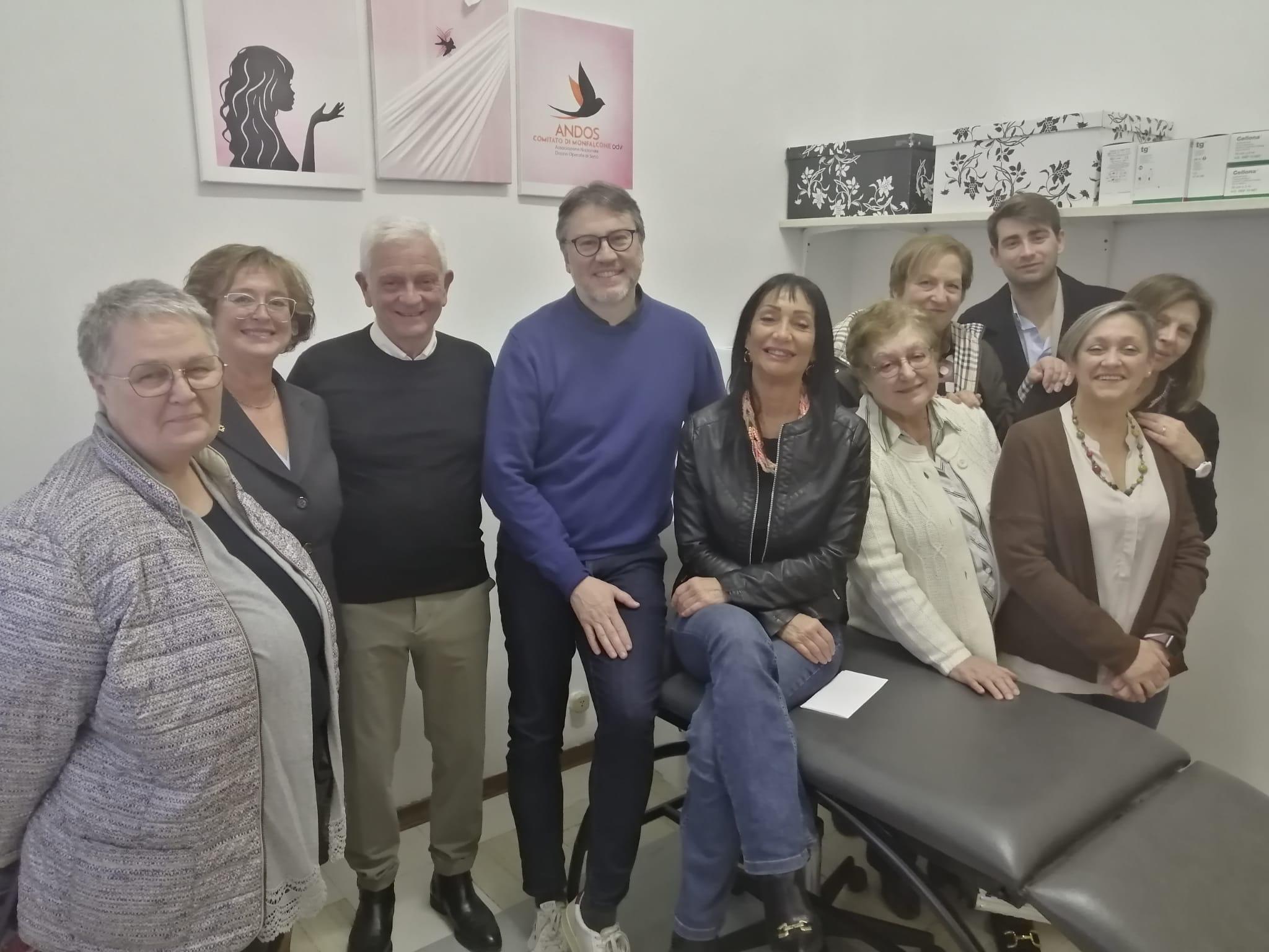 Donne operate al seno a Monfalcone, nuovi spazi dedicati alla fisioterapia