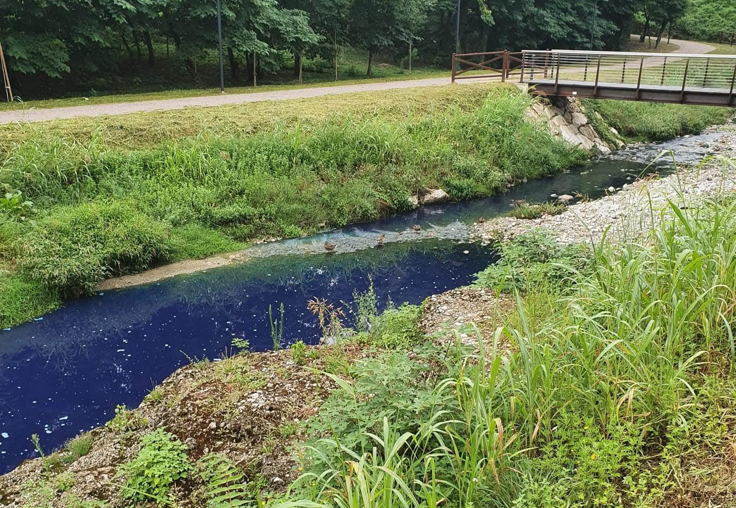 Copertina per Inquinamento al torrente Corno, è vernice biodegradabile