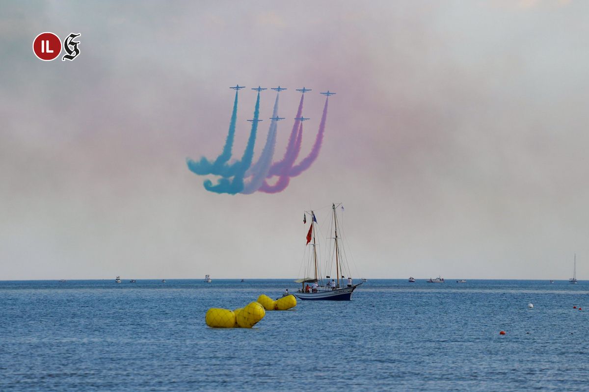 La cultura del volo a Go! 2025: le Frecce Tricolori all’arrivo del Giro d’Italia alla Transalpina