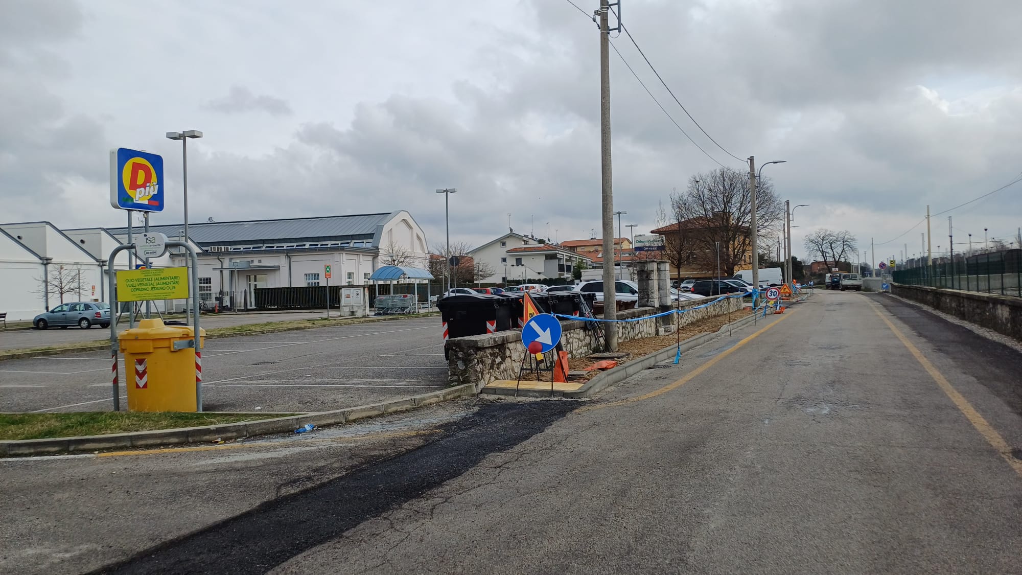 Immagine per Marciapiede in via Marconi a Vermegliano, Lorenzon a Vecchiet: «Peba rispettato»