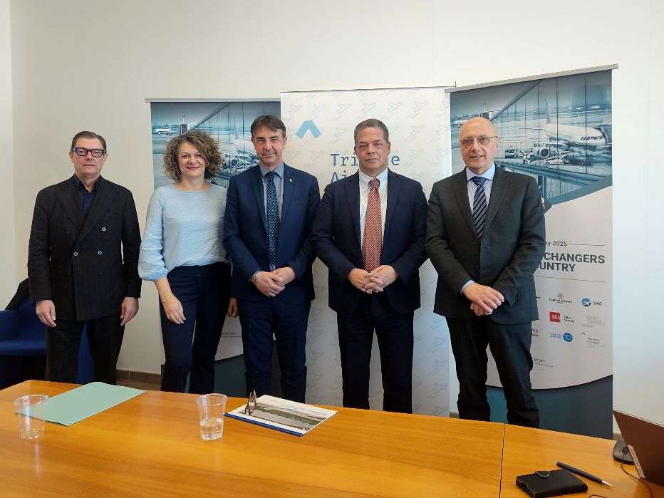 Immagine per Conversione green e decarbonizzazione del Trieste Airport, Consalvo: «Sostenibilità nostro elemento distintivo»