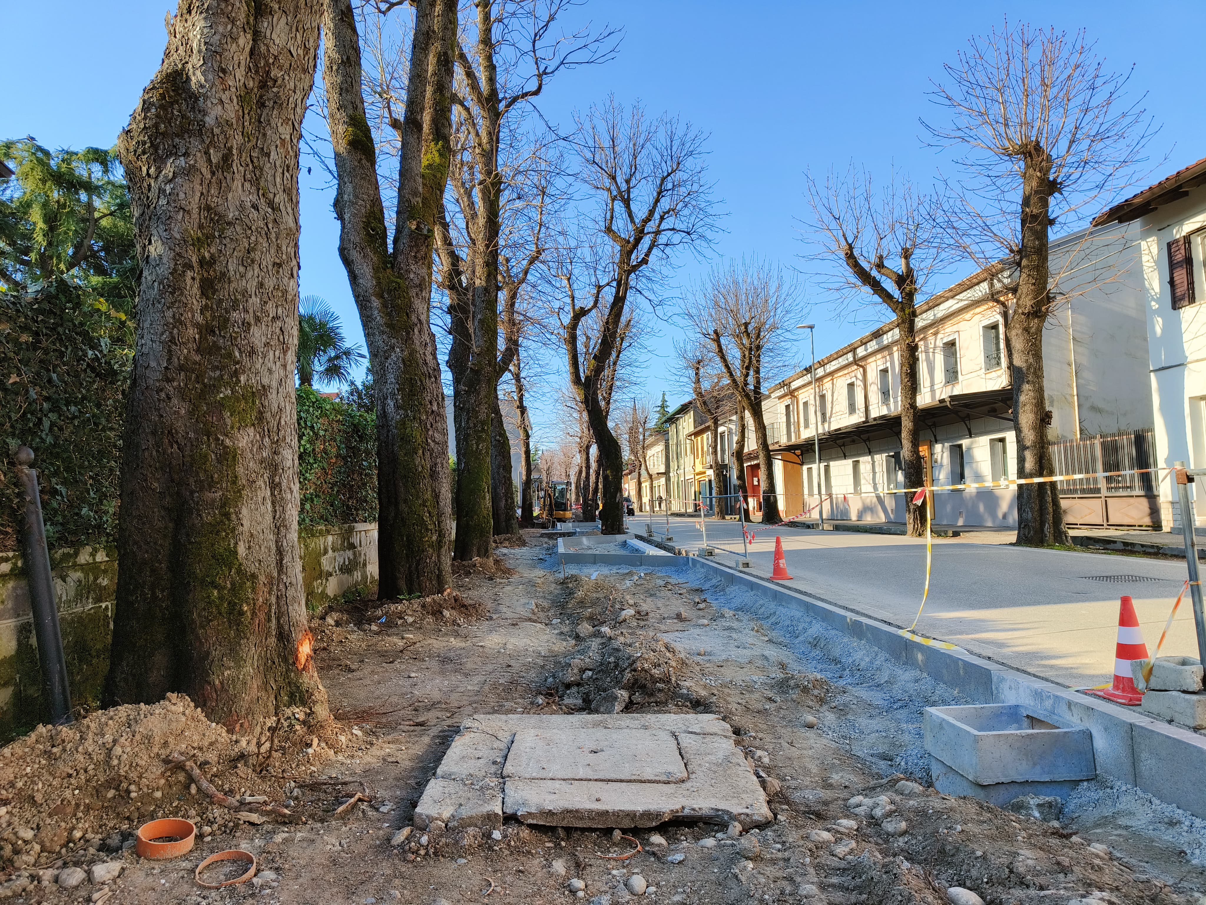 Immagine per Polemica sui marciapiedi di viale Garibaldi a Ronchi: Lorenzon risponde a Vecchiet