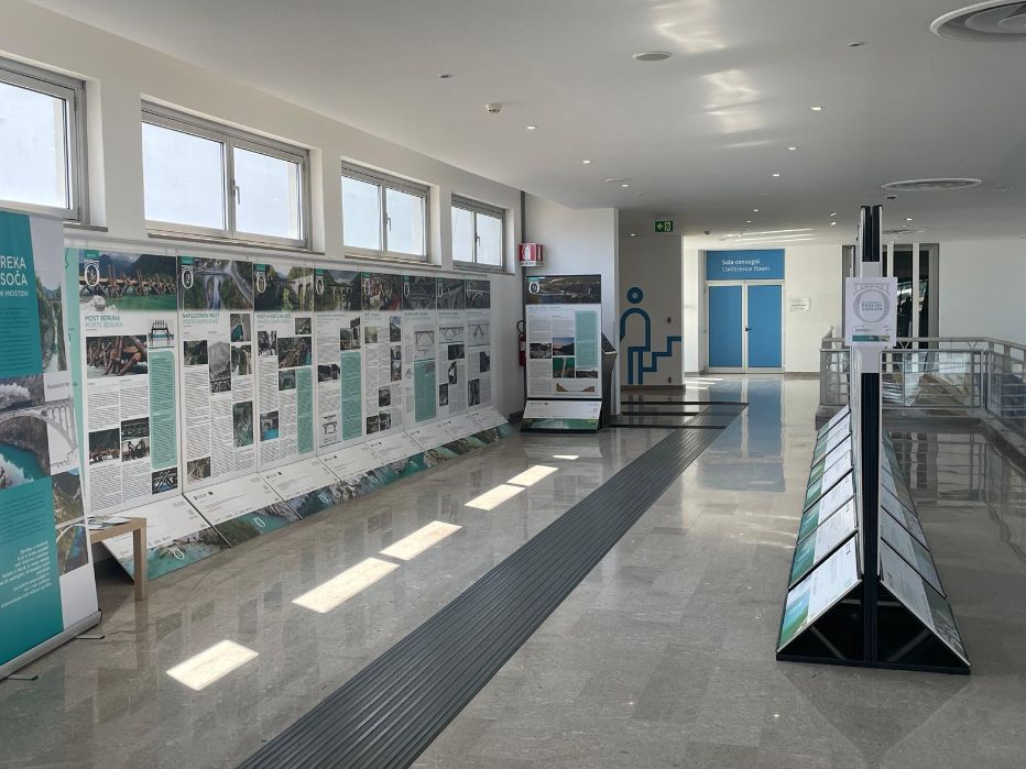 Copertina per Trieste Airport ospita ‘Il fiume Isonzo e i suoi ponti’. Focus sui rapporti economici e sociali tra Stati vicini