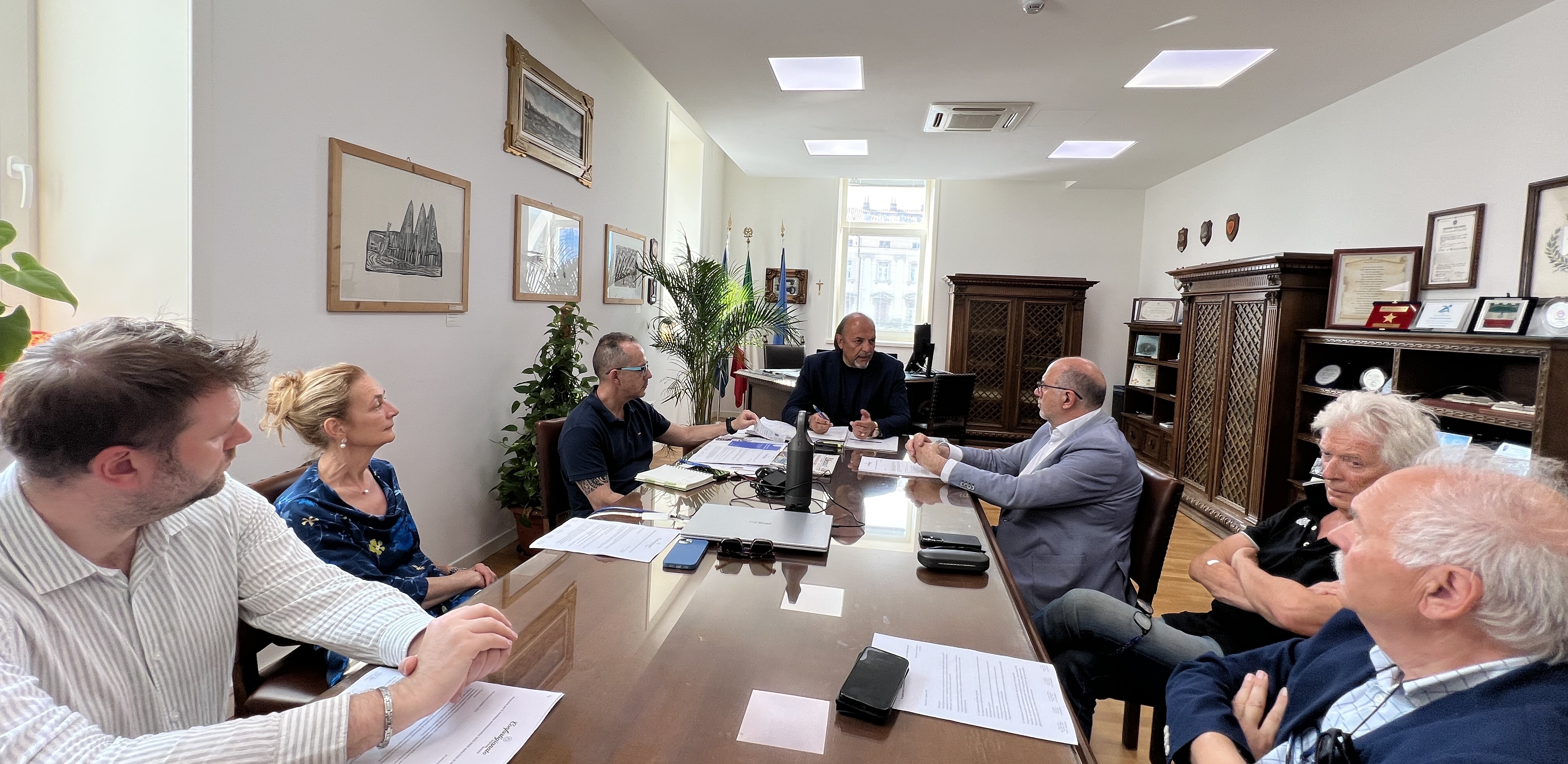 Copertina per Monfalcone e lo sviluppo del tessuto produttivo, il Comune dialoga con Cna e Confartigianato