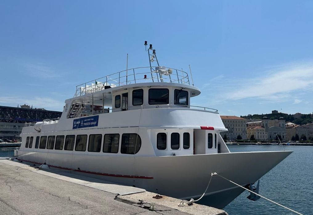 Copertina per Dal 10 luglio riparte la linea marittima Trieste – Grado a bordo della motonave Nereos