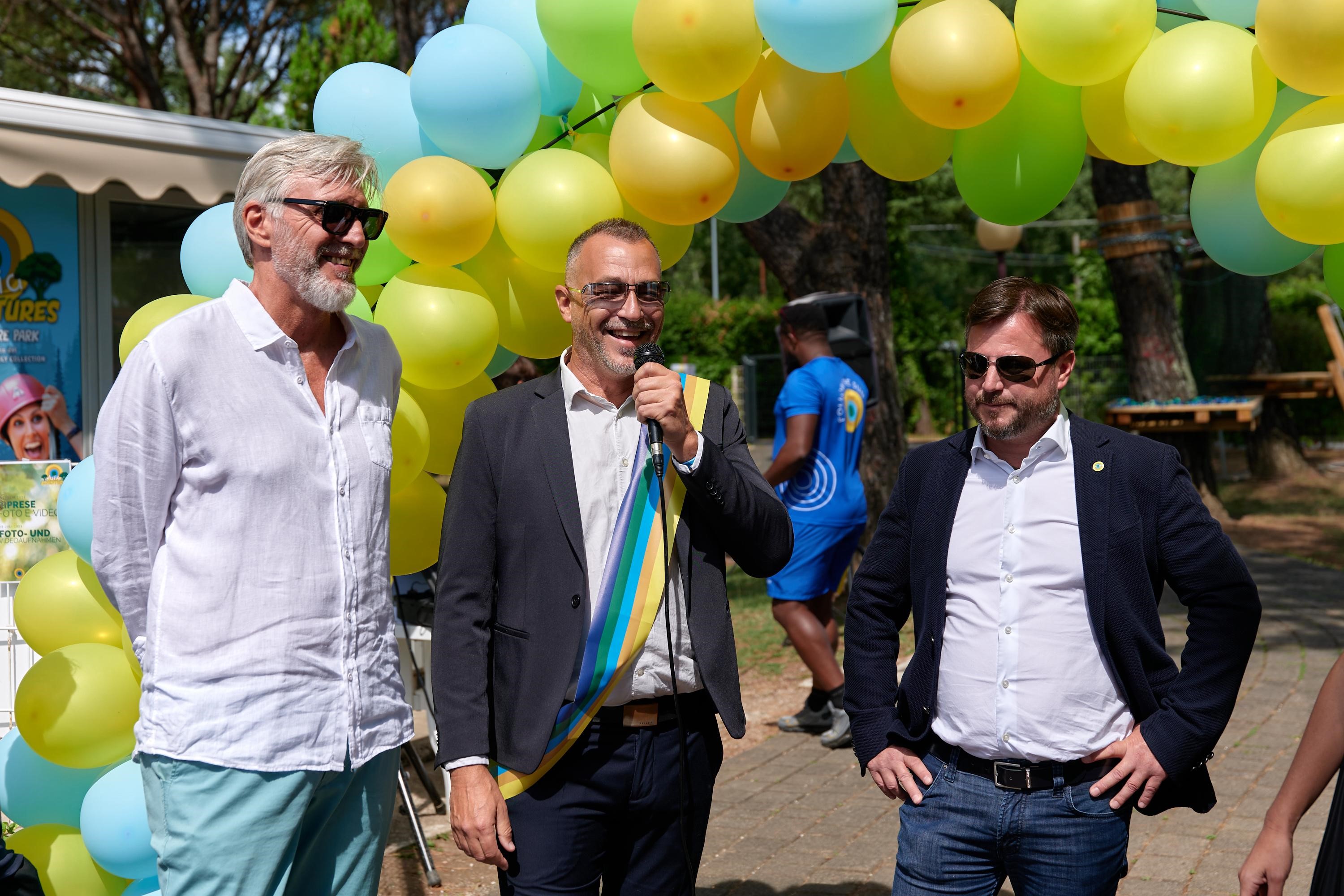 Immagine per Fotonotizia - Marina Julia, inaugurato il parco avventura 'Julia Adventures'