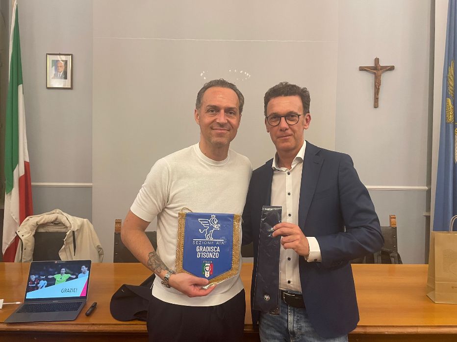 Copertina per Luca Pairetto ospite della Sezione Associazione Italiana Arbitri di Gradisca: «Percorso di crescita continua»