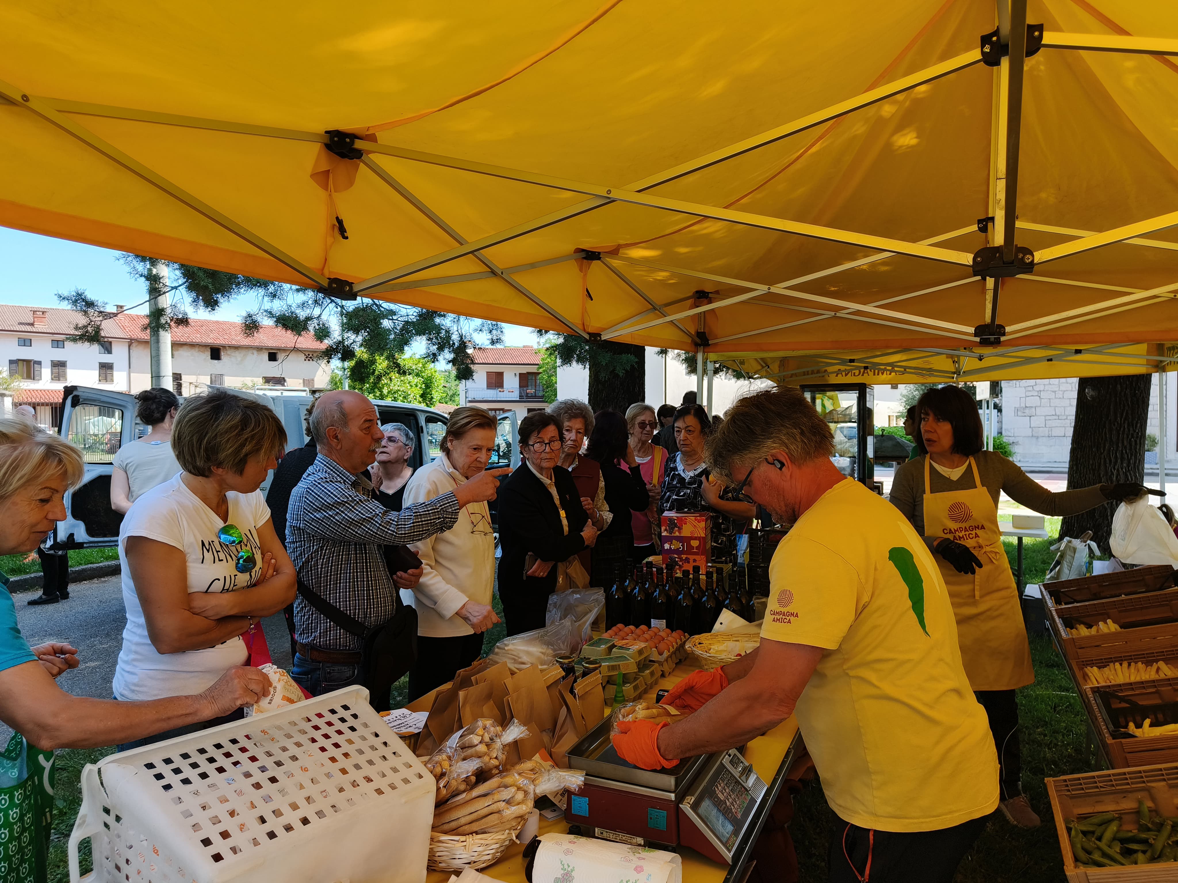 Copertina per Doberdò, debutta il mercato agricolo di Coldiretti: mangiare bene per vivere meglio valorizzando il locale