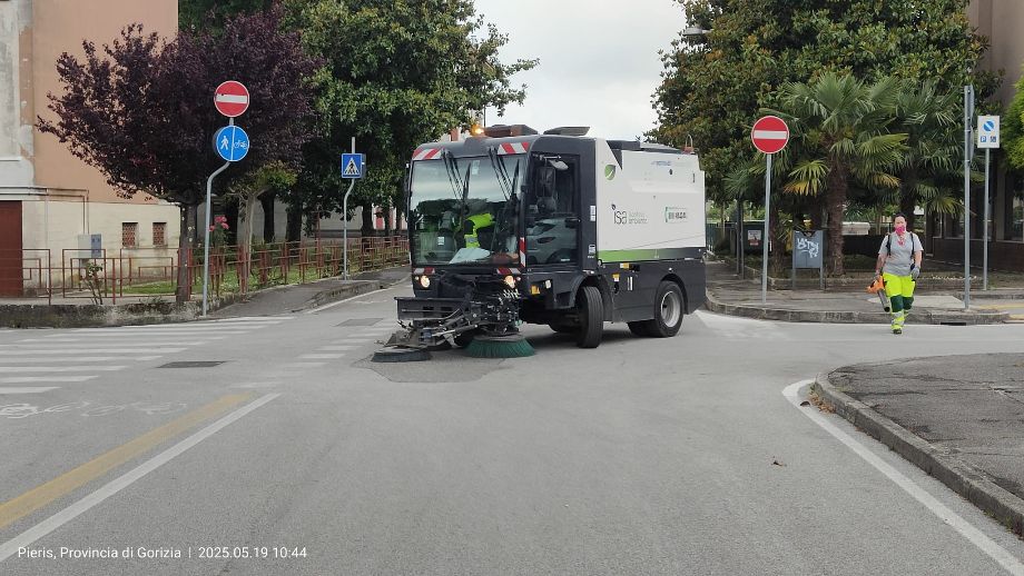 San Canzian d’Isonzo, più pulizia a costi invariati per strade e piazze comunali con Isa Ambiente