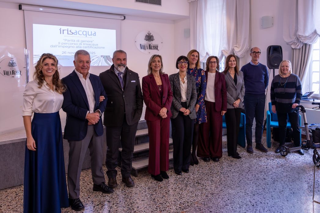 A Irisacqua la prima certificazione per la parità di genere, un modello di inclusione e valorizzazione delle persone