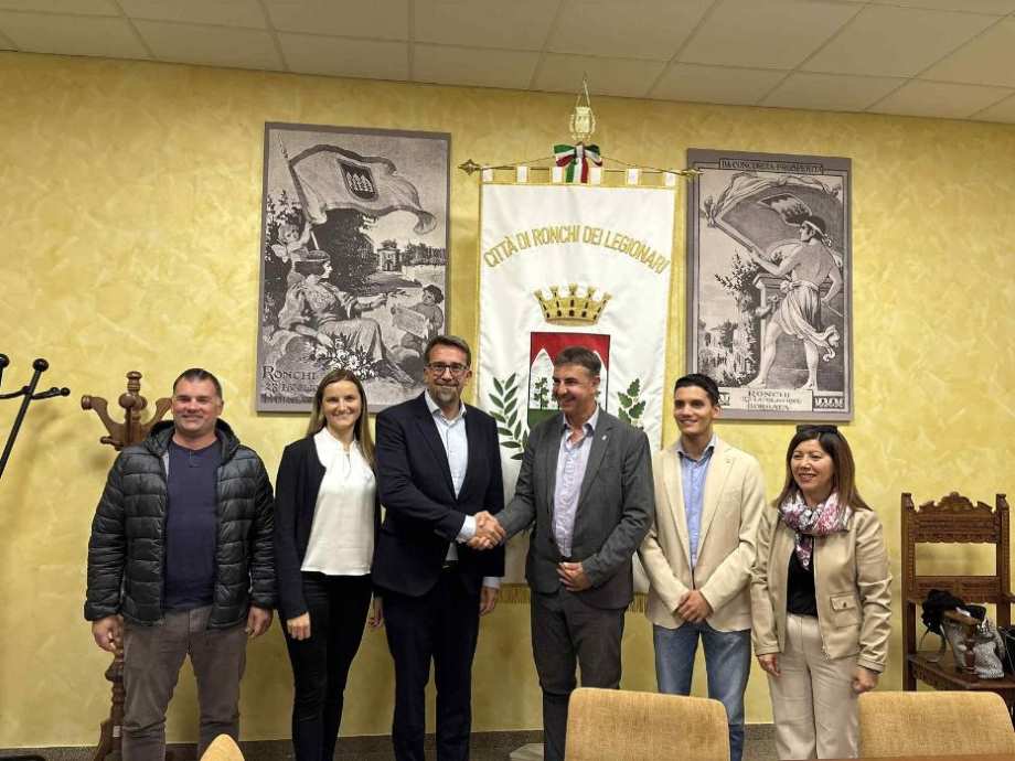 Ronchi dei Legionari incontra Aidussina, «un ponte per nuove collaborazioni europee»