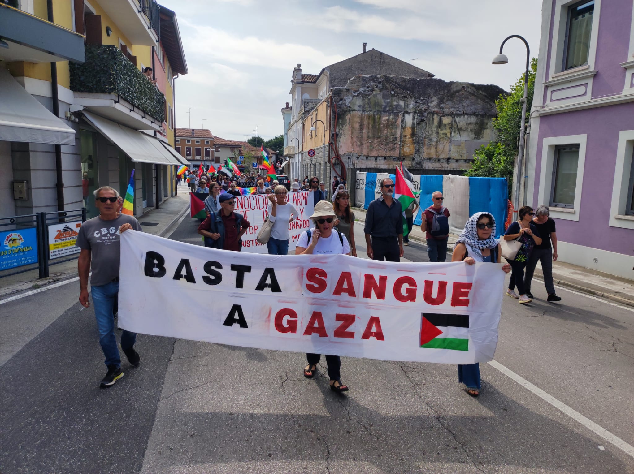 Copertina per Monfalcone scende in piazza per Gaza, corteo il 19 settembre
