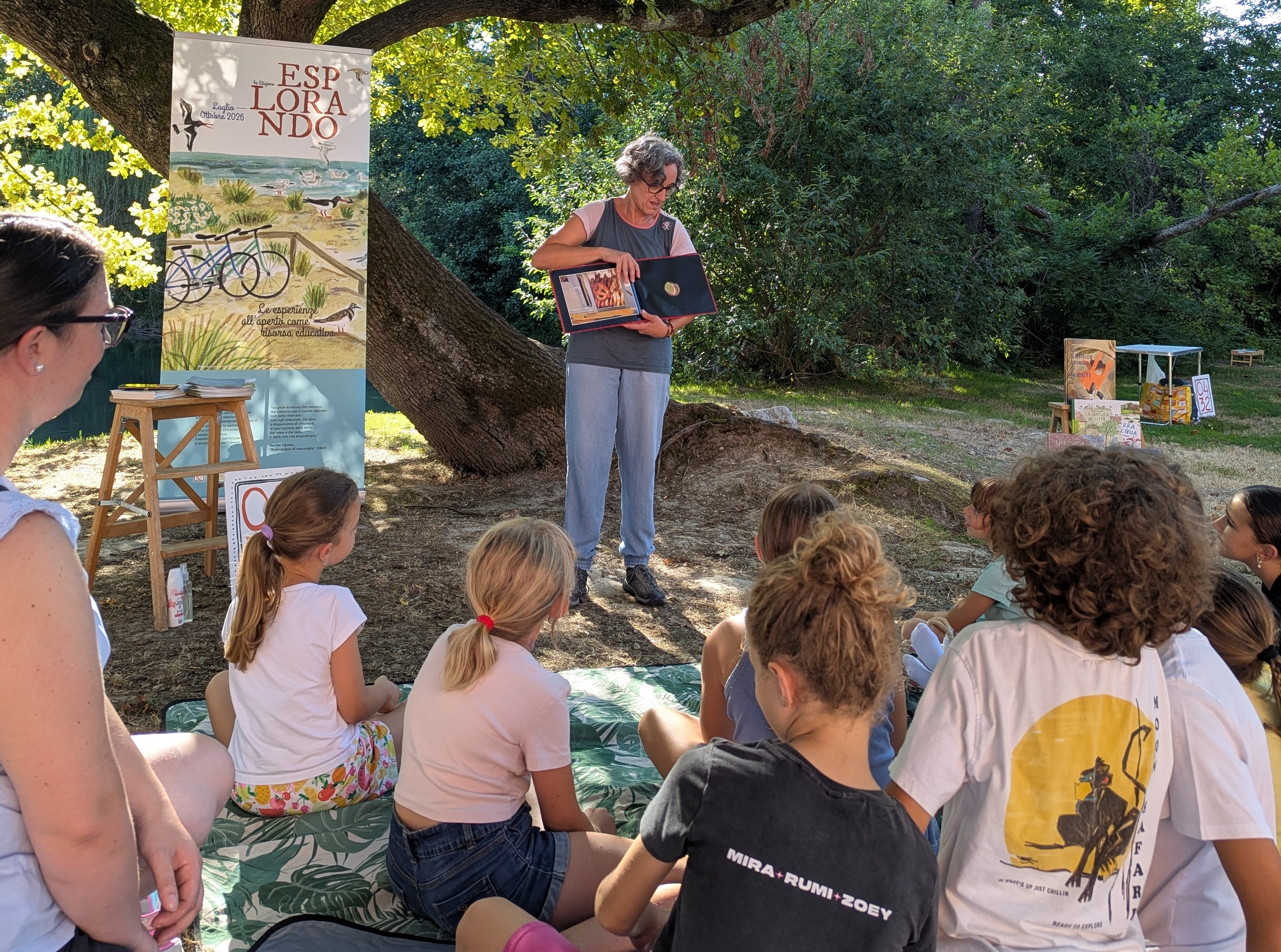 Immagine per 'ESPLORANDO' arriva a Gradisca d’Isonzo: ecco letture e scoperte all’aria aperta