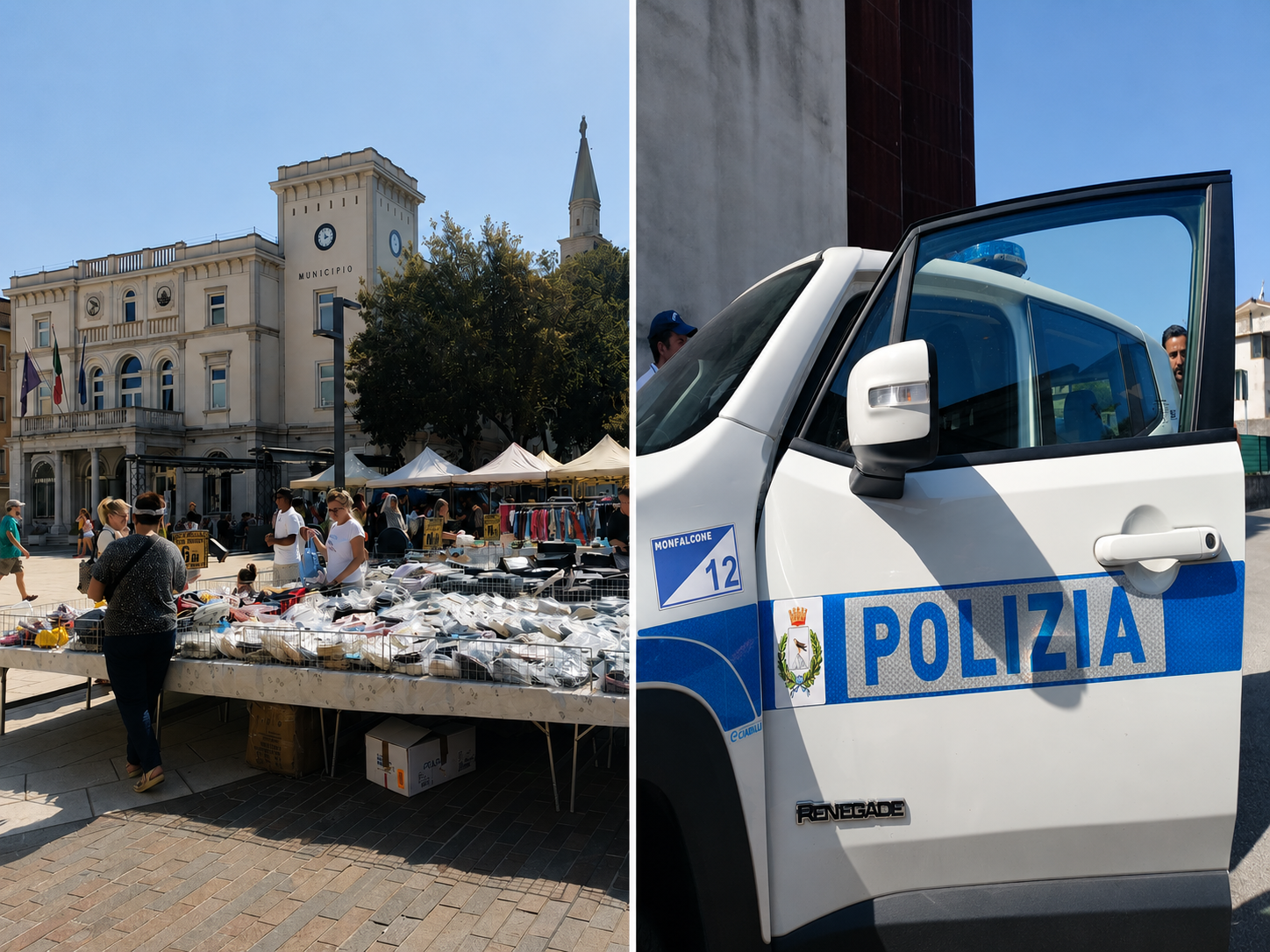 Immagine per Mercato cittadino di Monfalcone, sospese due concessioni di posteggio per reiterate violazioni