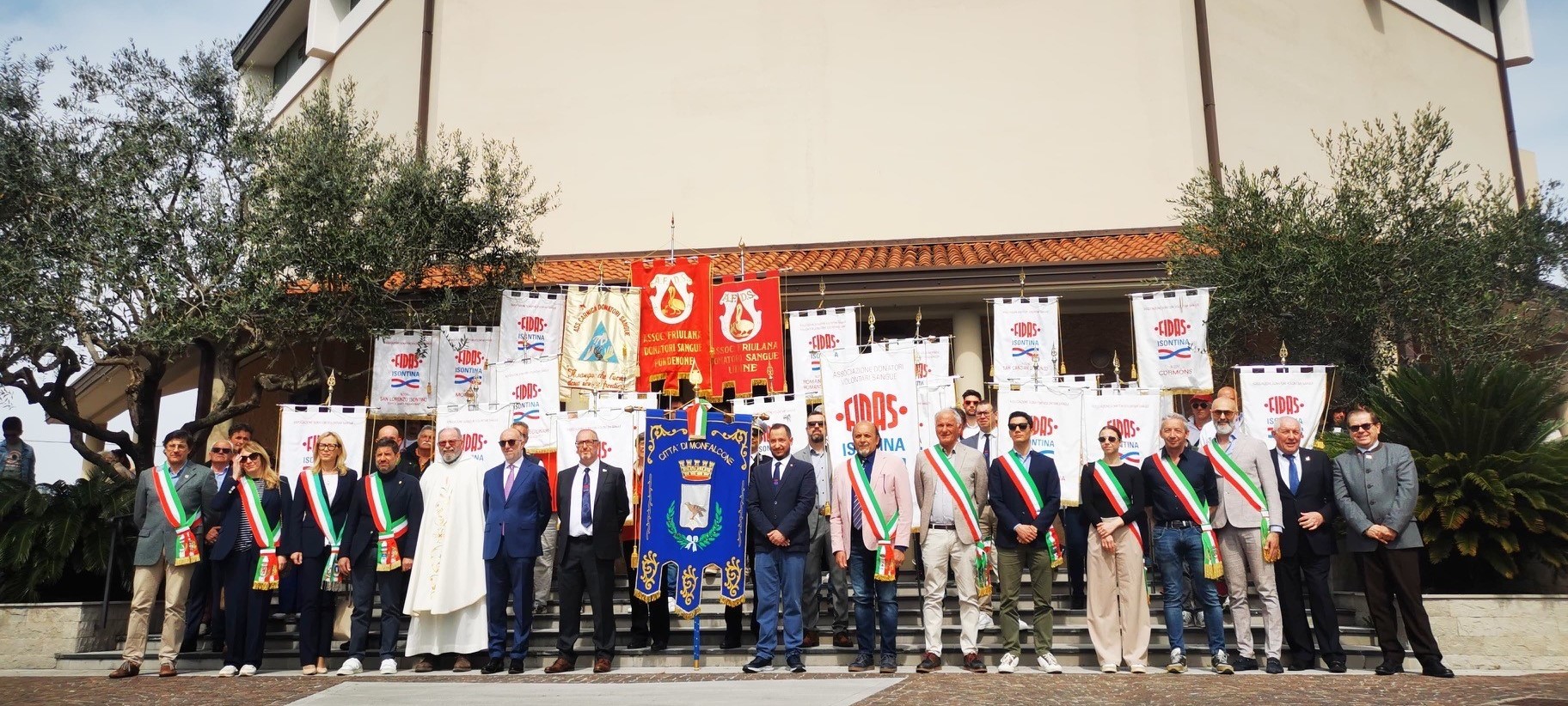 Immagine per Fidas di Monfalcone in festa per i suoi 70 anni: 132 benemeriti premiati alla Giornata Provinciale del Donatore 