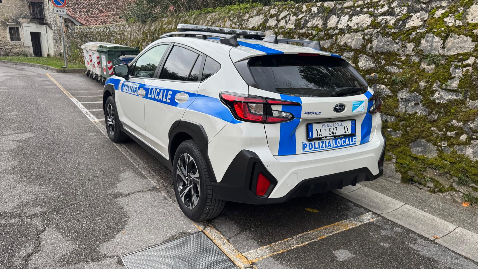 Immagine per Ronchi, Benvenuto - Di Bert: «Nuovo mezzo della Polizia Locale migliora il servizio per agenti e comunità»