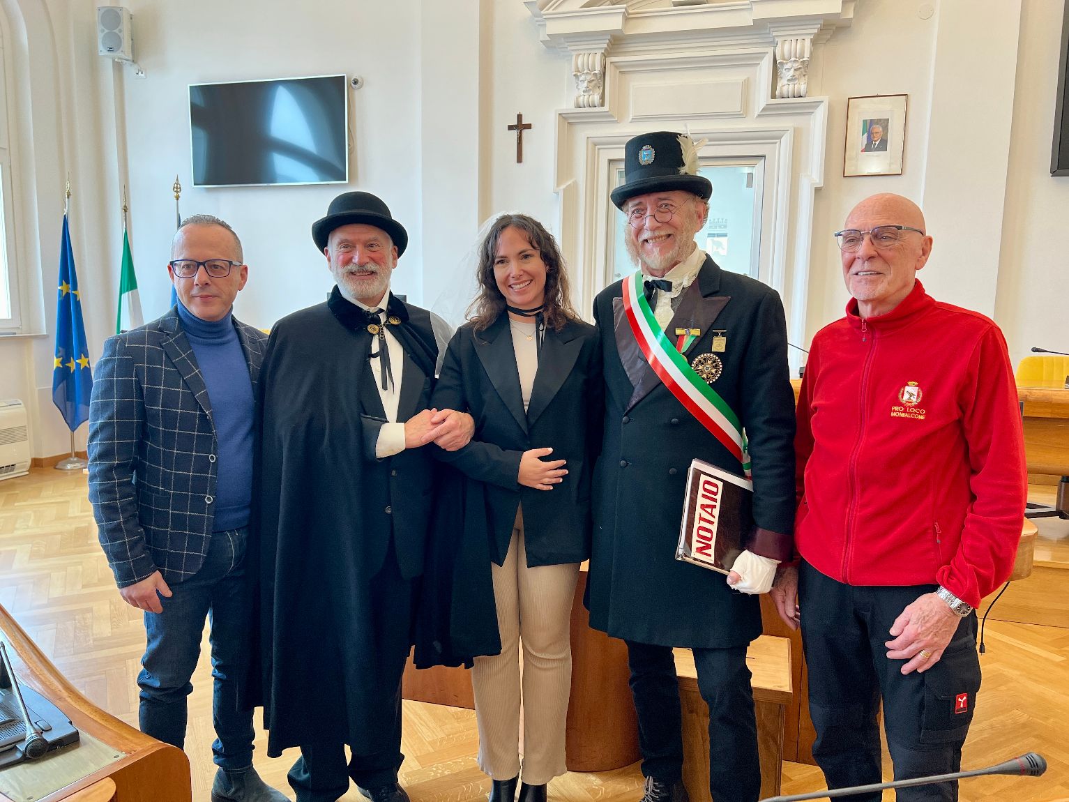 Giovanna Colautti è la sposa della 142esima edizione del Carnevale Monfalconese, un matrimonio 