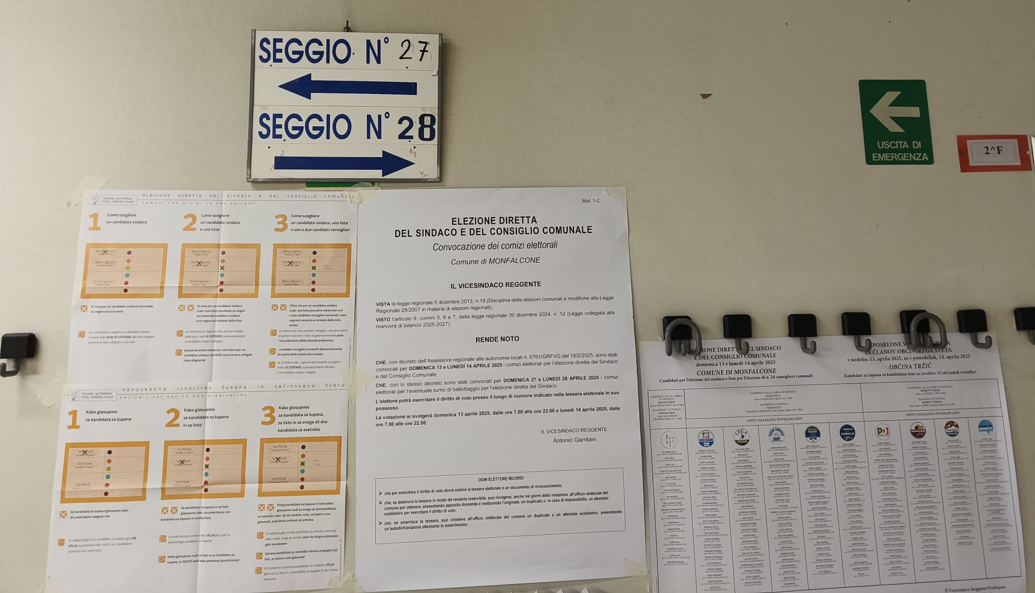 Immagine per Monfalcone, il Comune alla ricerca di scrutatori per il Referendum sulla Giustizia