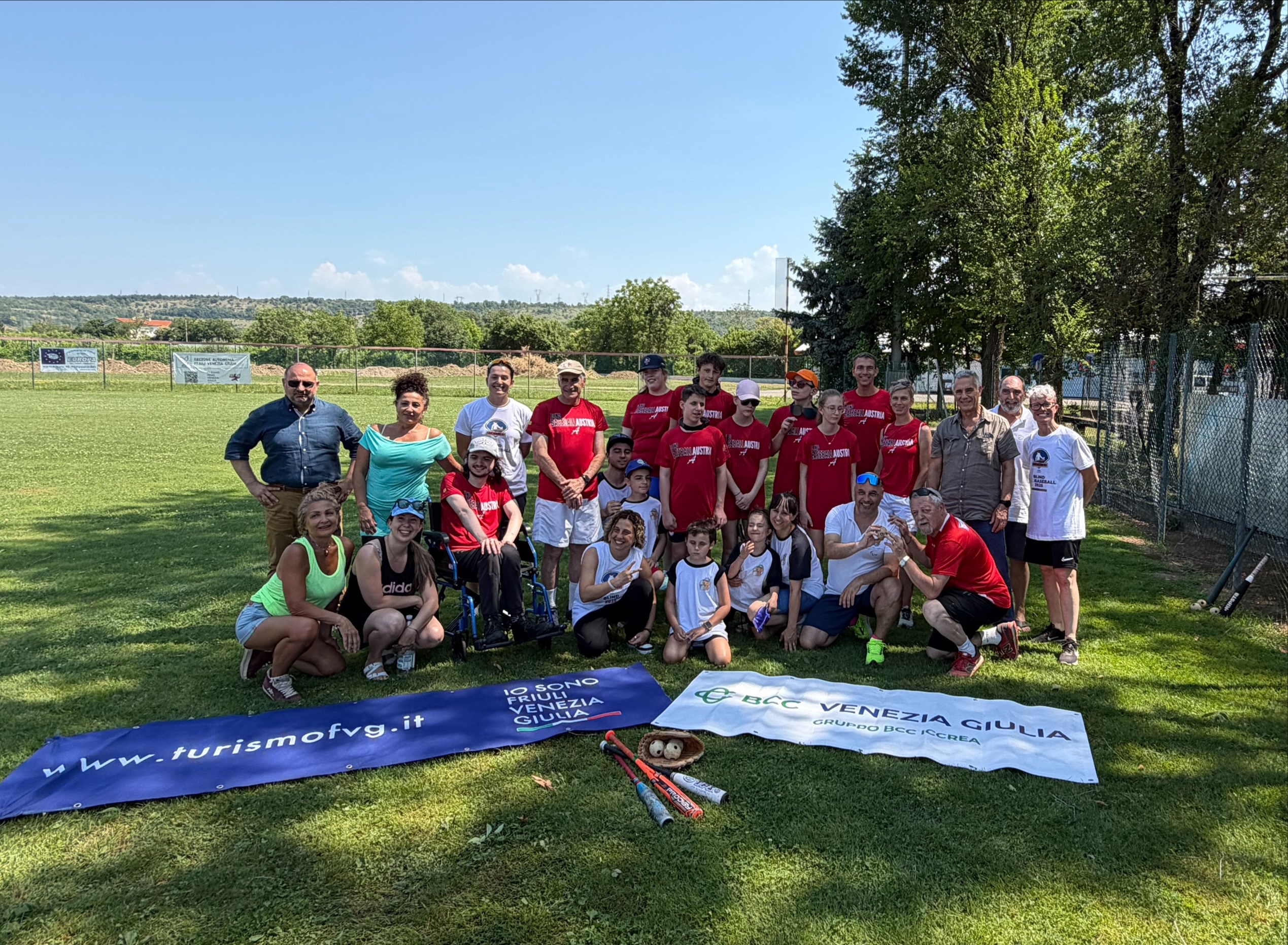 Immagine per Concluso Blind Campus 2026, tre giorni di sport e inclusione: il Baseball per Ciechi unisce giovani di Italia e Austria