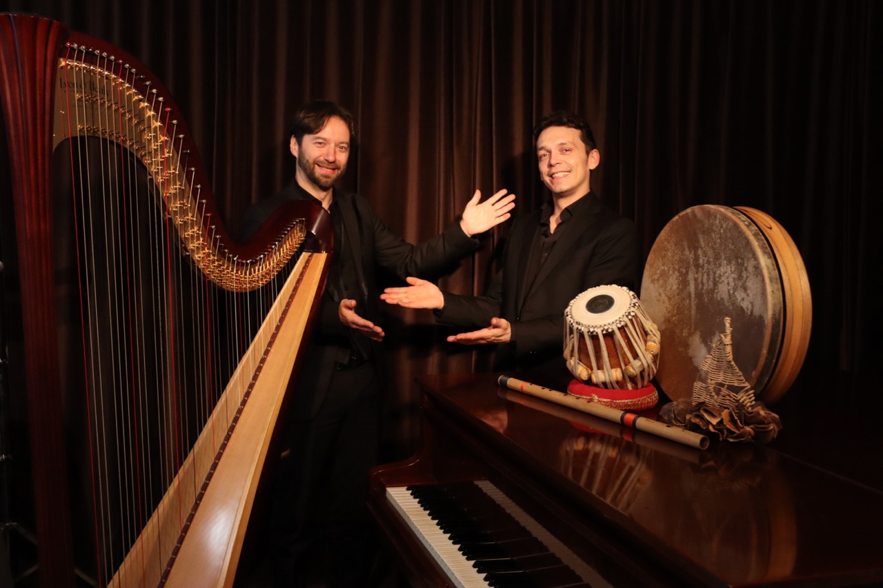 Aquileia saluta l’estate all’alba con gli 'Harpfully Duo'