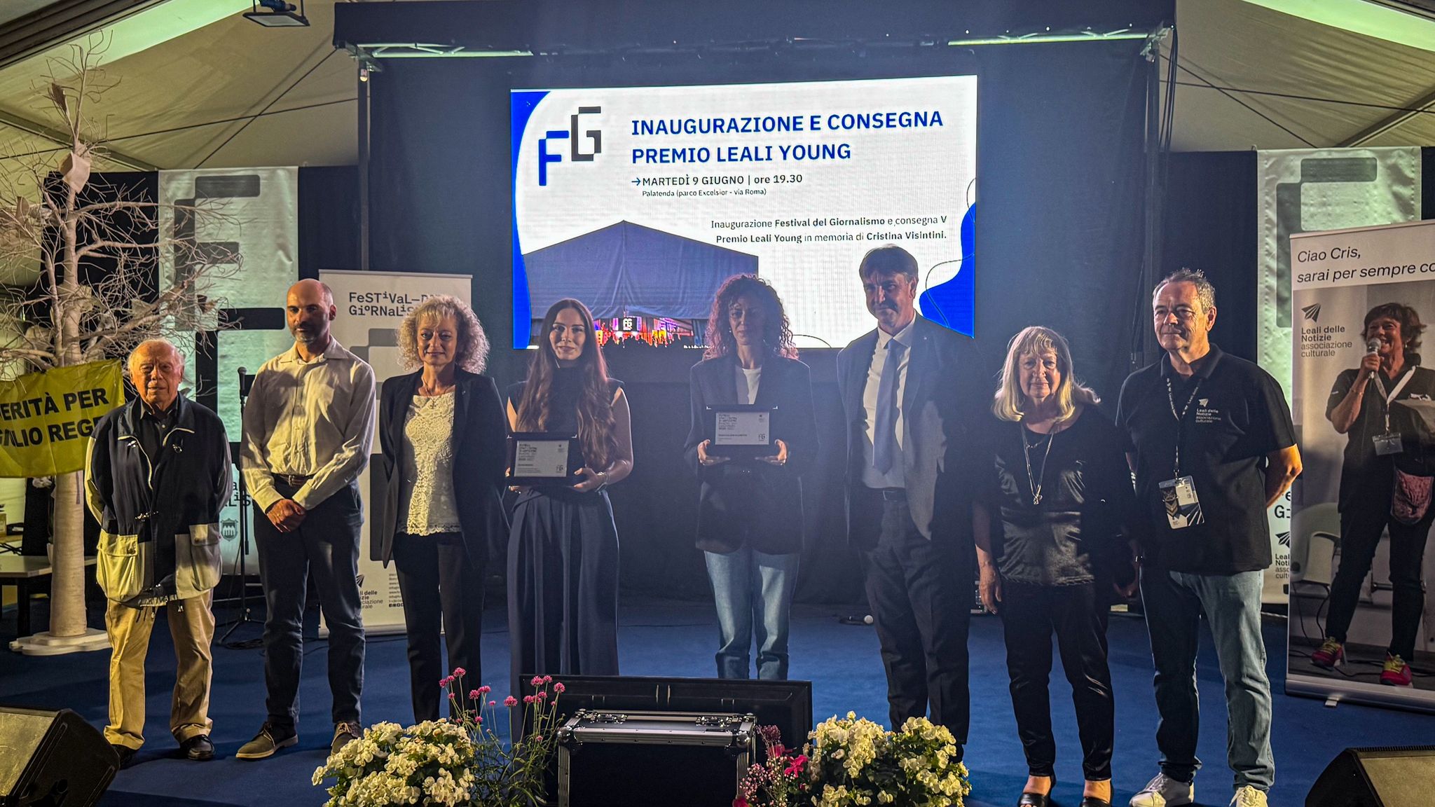 Immagine per Ronchi, partito il Festival del Giornalismo 2026: a Silvia Ronco e a Maria Selene Clemente il Premio Leali Young