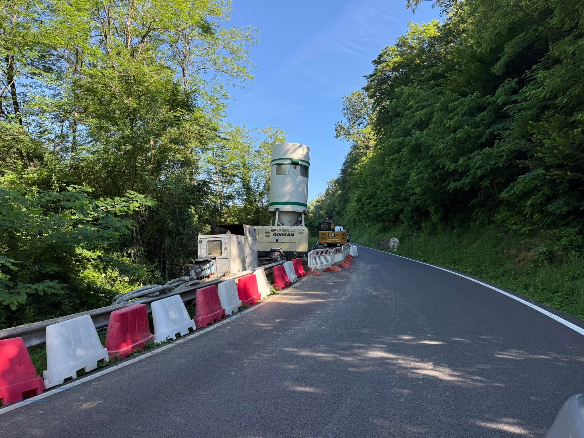 Immagine per San Floriano del Collio, avviati i lavori per la messa in sicurezza della strada tra Groina e Bucuie