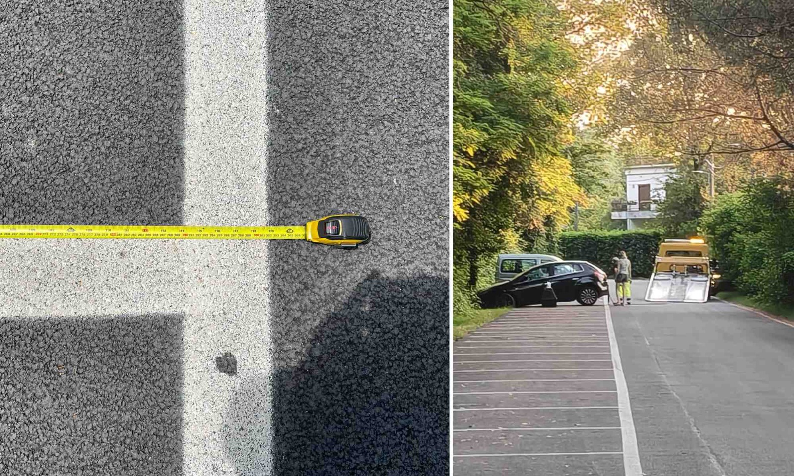 Immagine per Marina Julia, parcheggi bianchi 'corti' di via Punta Barene: «Sicurezza stradale a rischio»