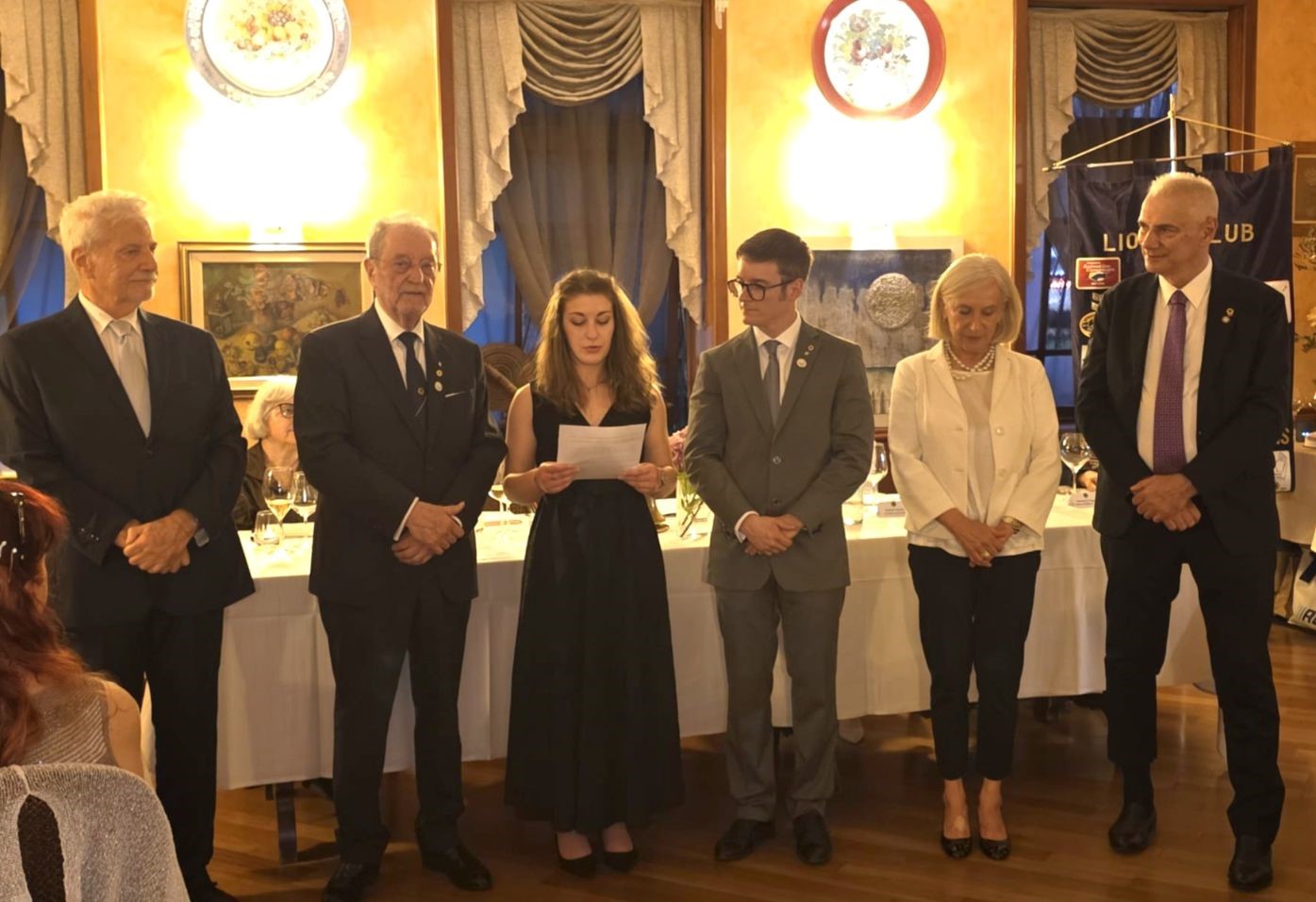 Immagine per Aline De Stefani, Alessandra Benvenuti e Renato Pascoletti sono i tre nuovi soci del Lions Club Gradisca - Cormons