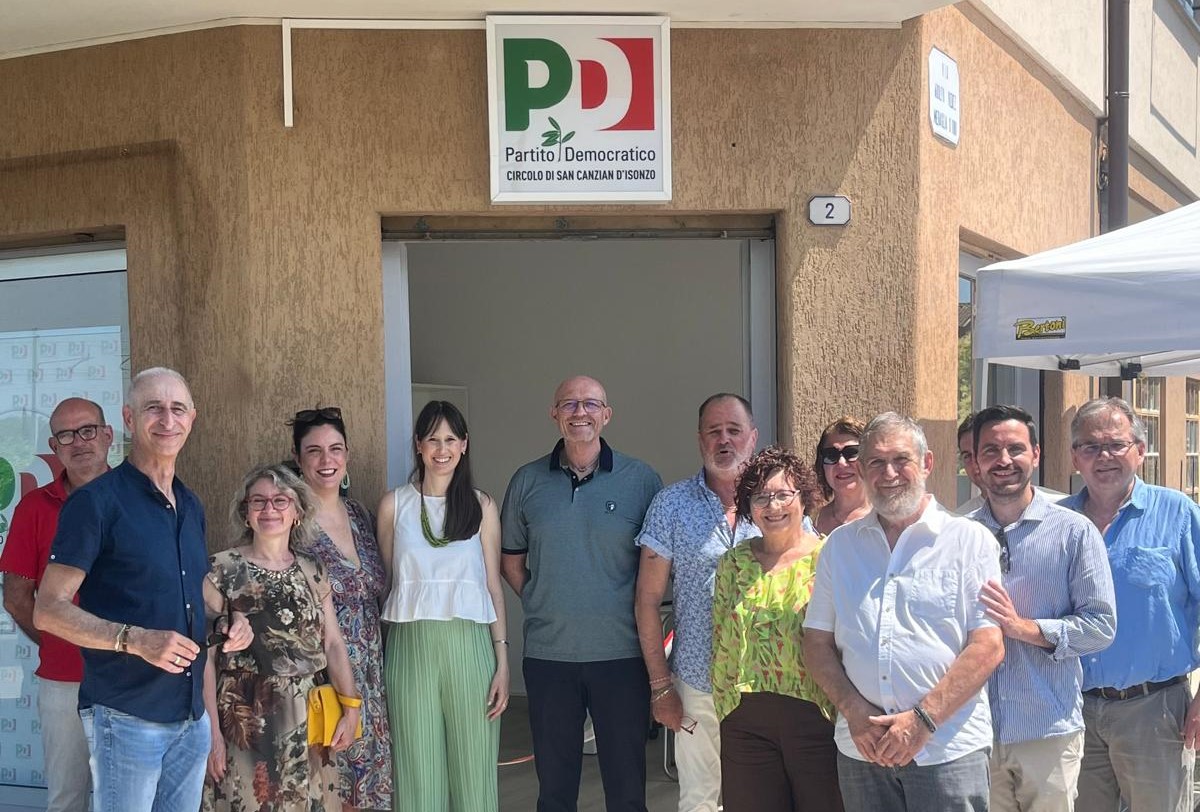 Immagine per Inaugurata a Pieris la nuova sede del Partito Democratico di San Canzian d'Isonzo