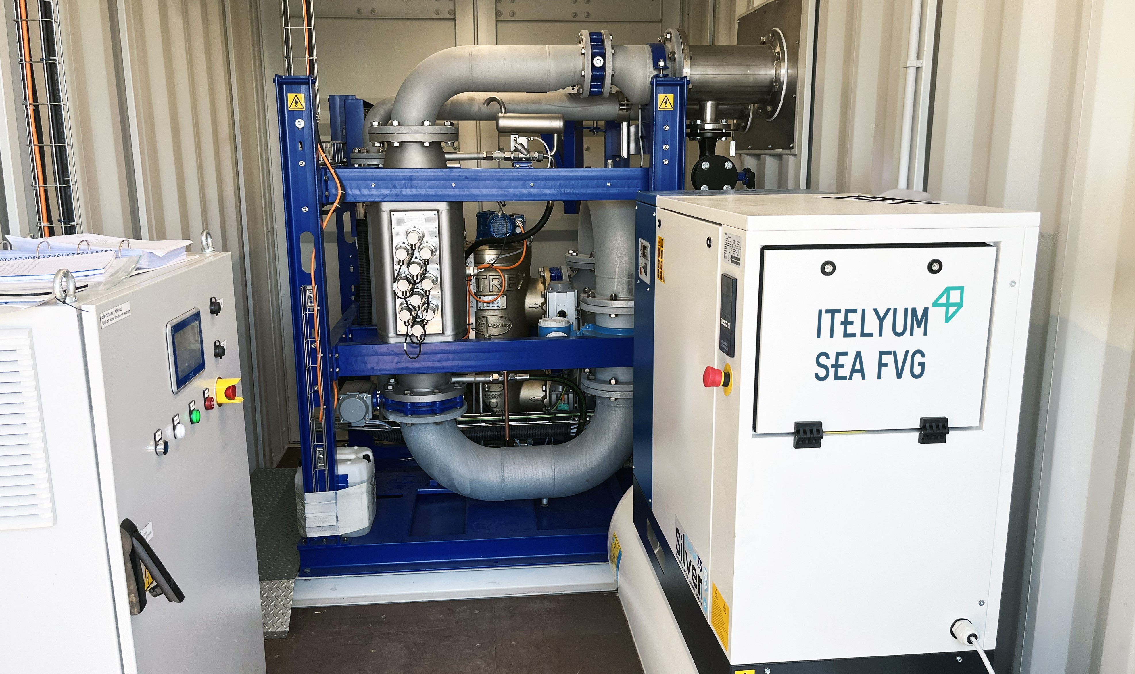 Immagine per Anche il Porto di Monfalcone adotta 'Pure Ballast': è il primo impianto mobile d'Italia di Itelyum Sea FVG contro le specie invasive