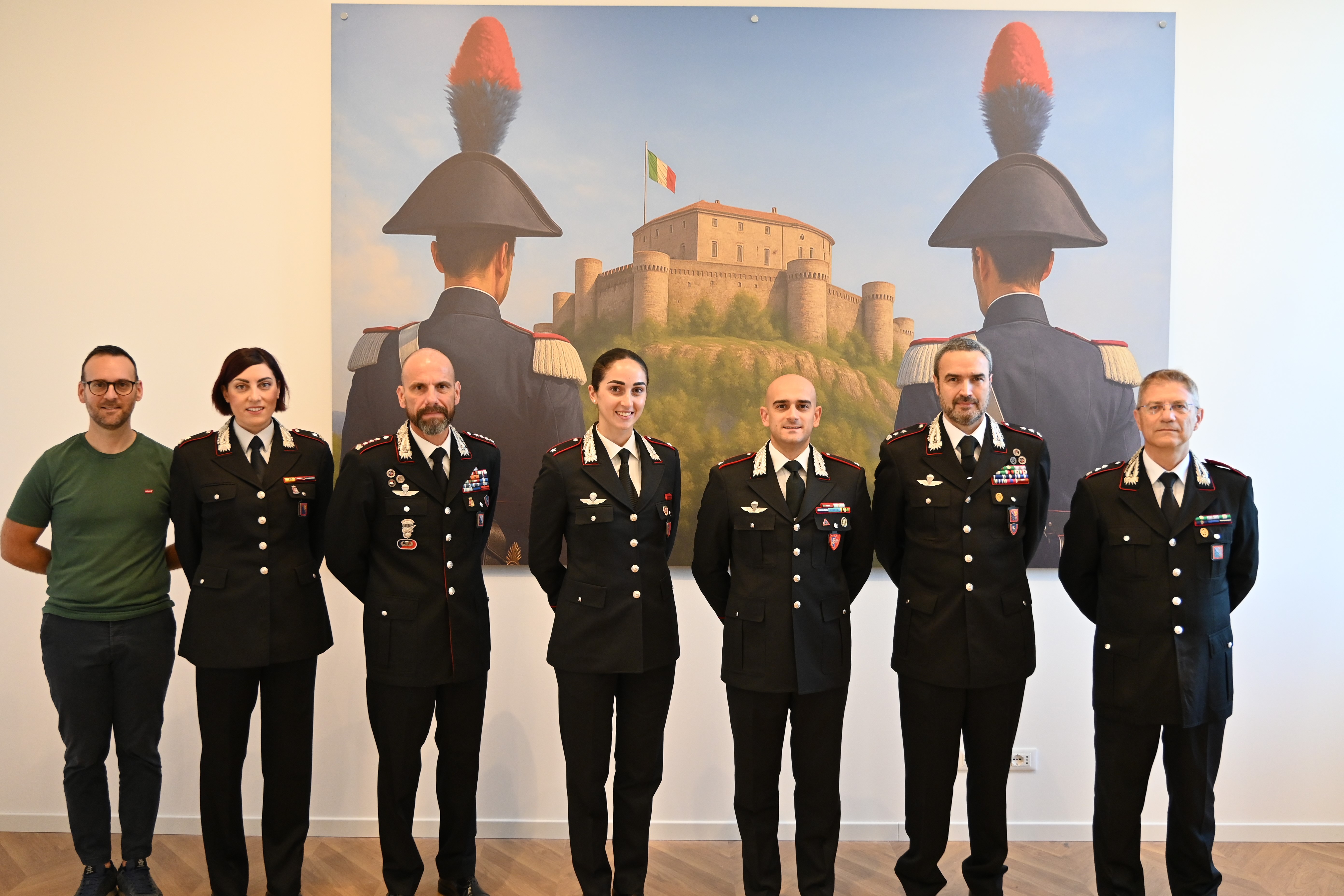 Immagine per Carabinieri, a Gorizia si conclude il tirocinio dei Sottotenenti Martina Tarquini e Michele Monti
