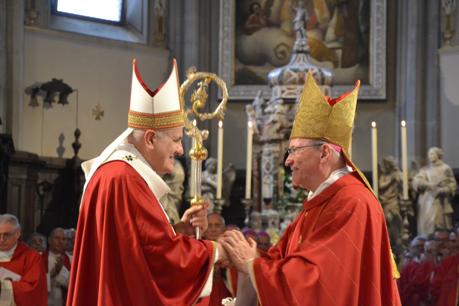 «Entro in punta di piedi con umiltà»: monsignor Dianin presiede la solenne liturgia in Cattedrale