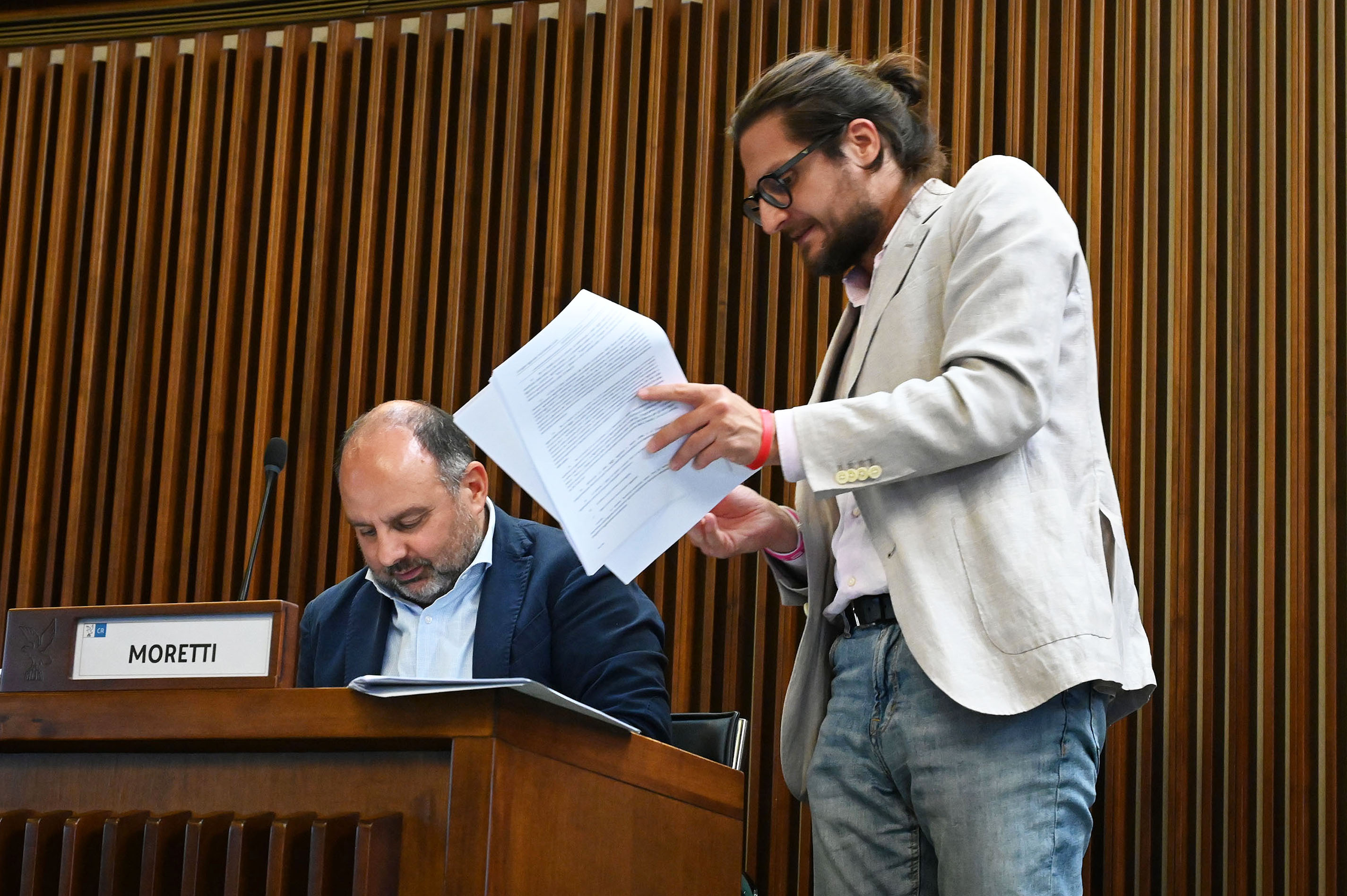 Immagine per Ex CISI, verso l'acquisto degli immobili, ok di Bullian e Moretti: «Ora lo stesso percorso per assistenza Medico Psico Pedagogica»