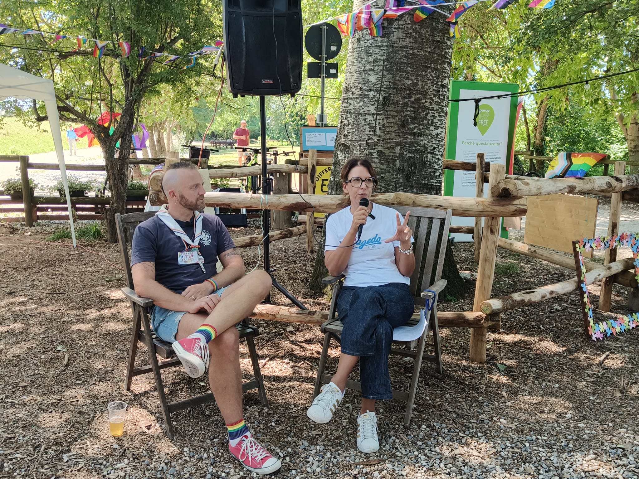 Immagine per Il capo Scout Marco Dijust si racconta al Fvg Pride di Turriaco: «Metterci faccia e onestà per il cambiamento»