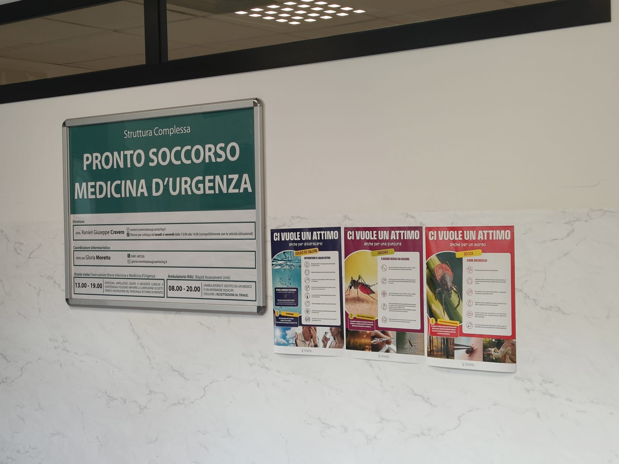 Immagine per Aggressione al Pronto Soccorso di Monfalcone: la solidarietà di Opi Gorizia e Fesica Confsal 
