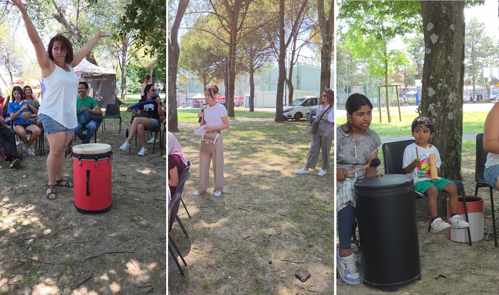 Immagine per Il sollievo a ritmo dei tamburi: grande partecipazione al Drum Circle di Monfalcone